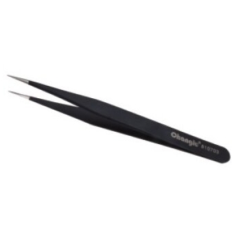 ⬡ Tweezers straight (tip head) 135mm (CL810703, CHANGLU TOOLS)