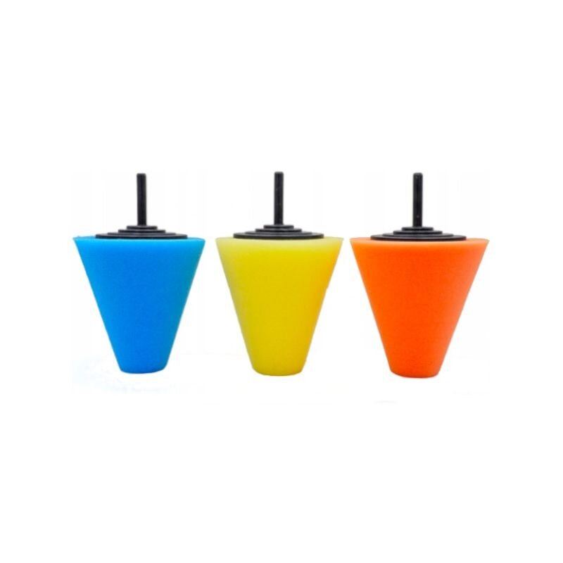⬡ Cone polishing sponges for rims, set of 3 (KD1592)