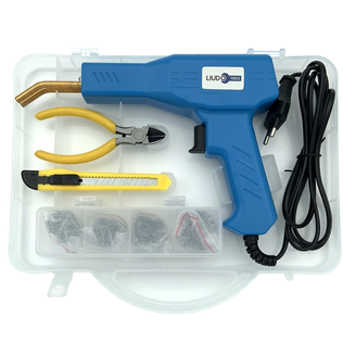⬡ Plastiko suvirinimo aparatas 43W su kabėmis (200vnt), rinkinys (DH50)