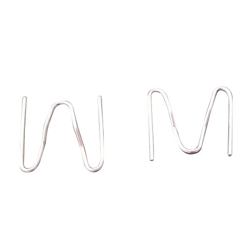 ⬡ Plastiko suvirinimo kabės išorinio kampo 0.6mm (100vnt) (DHSTAPLES4)