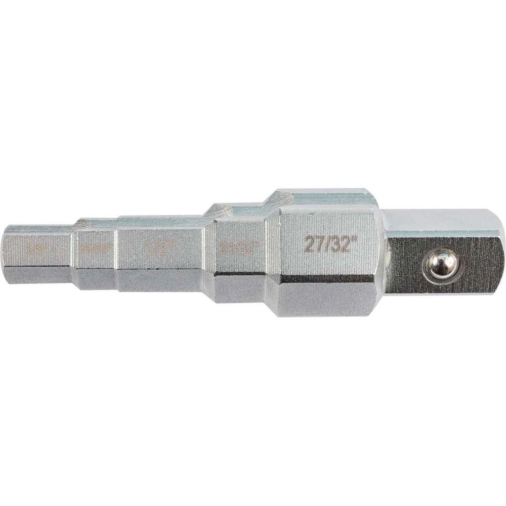 ⬡ Step key for 1/2" Dr. Quick-release ratchet inner type (YT03316, YATO)