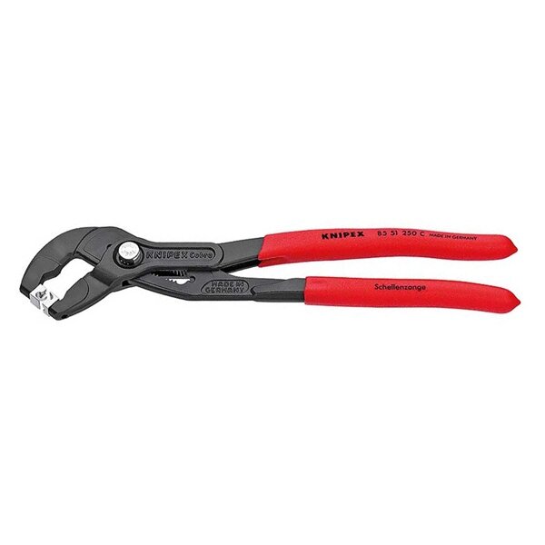 ⬡ Spring hose clamp pliers with locking KNIPEX (8551250C, KNIPEX)