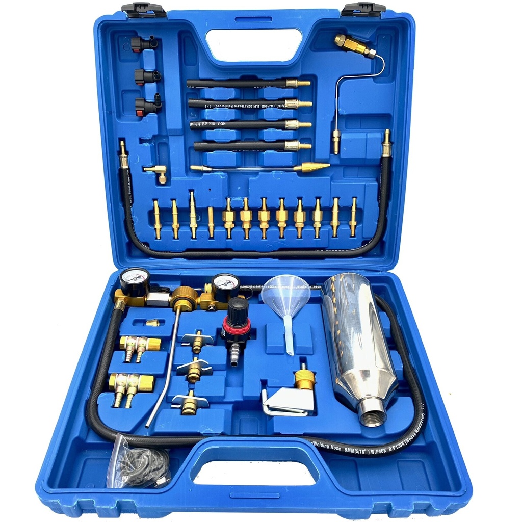 ⬡ Fuel system, nozzle cleaning/testing set. 35pcs (MHRA1030)