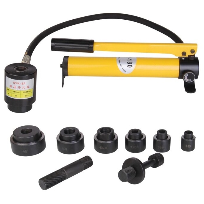 ⬡ Hidraulinis skylmušis 8 t, 16-51 mm (SYK8A)