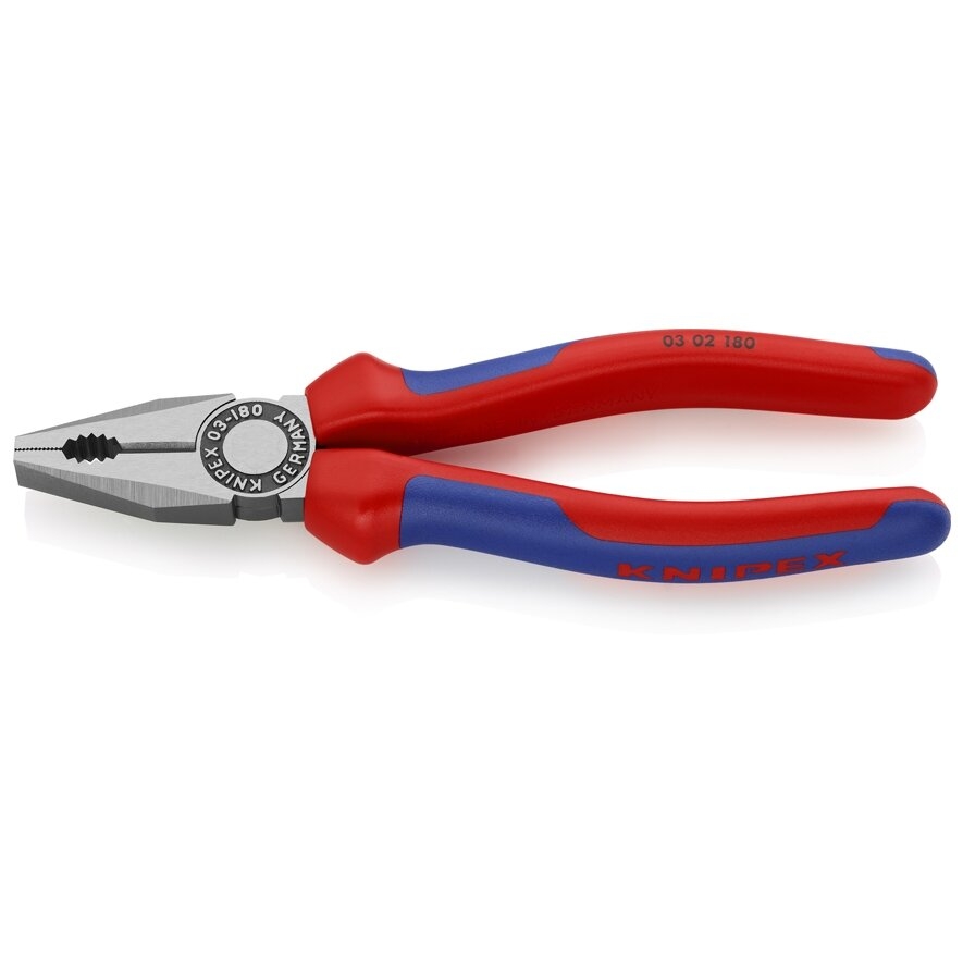 ⬡ Kombinuotos replės 180 mm KNIPEX (0302180, KNIPEX)