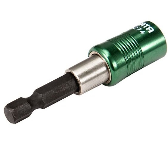 ⬡ Dr. 1/4" Screwdriver magnet bit holder with quick connect 60mm (ST59274, SATA)