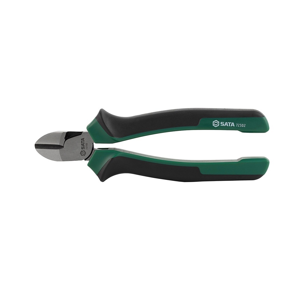 ⬡ High leverage diagonal cutting pliers 180mm (ST72302B02, SATA)