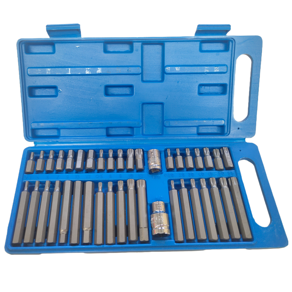 ⬡ Screwdriver bit set 40 pcs TORX, HEX, SPLINE (MHR04759)