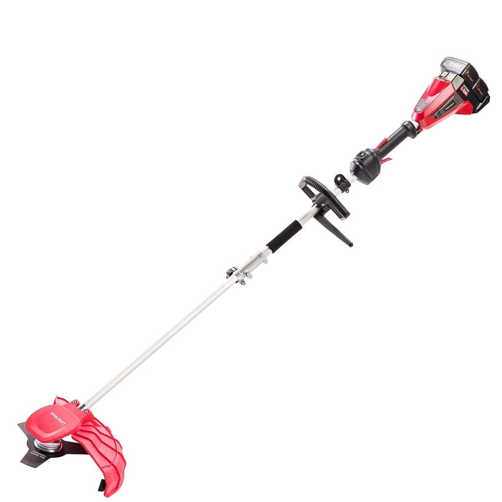 ⬡ Cordless Brushless Grass Trimmer 2in1 WORCRAFT 40V (20V+20V) Li-ion (CGTS40LiBHP, WORCRAFT)