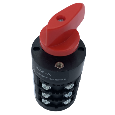 ⬡ Switch HZ5B-20 for battery charger and starter DFC-650P. Spare part (DFC650PHZ5B20, YOULI)