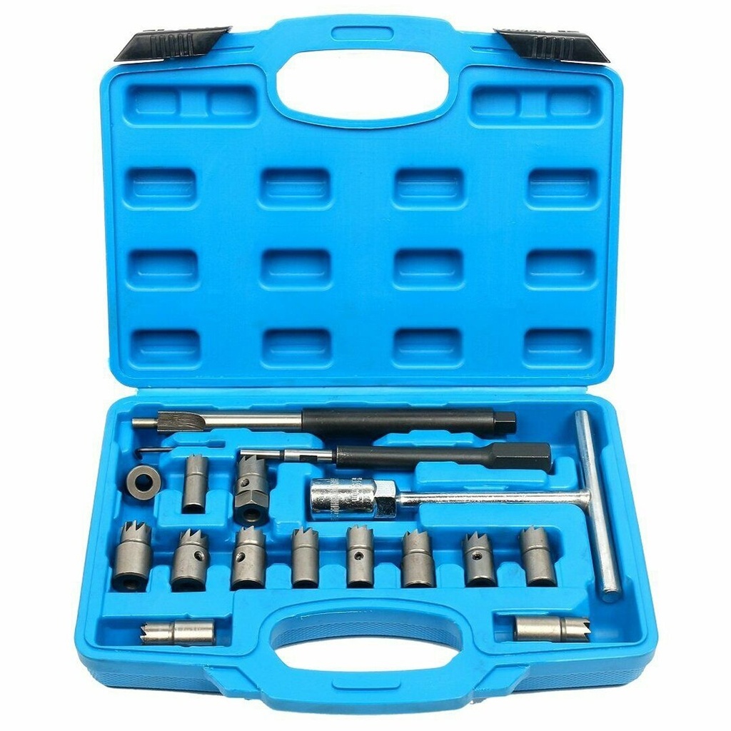 ⬡ Diesel injector seat cutter set 17pcs (MHR01083)