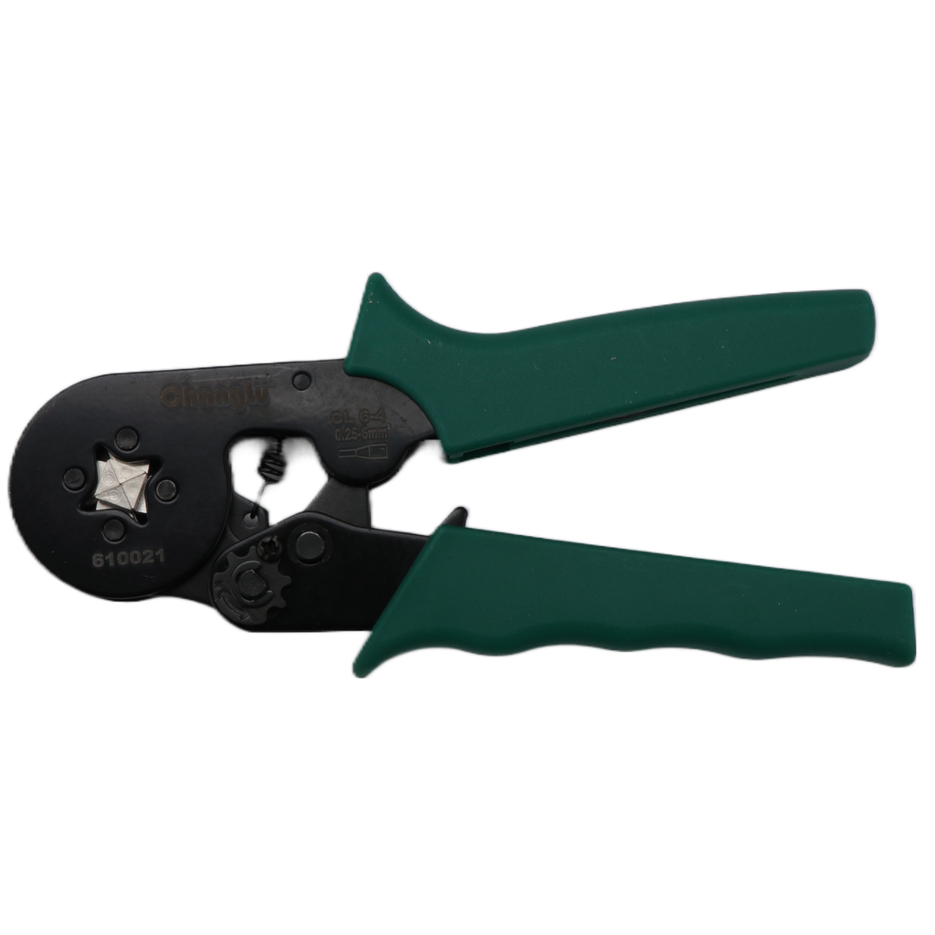 ⬡ Ratchet crimping pliers 175mm special clamp CL6-4 (CL610021, CHANGLU TOOLS)