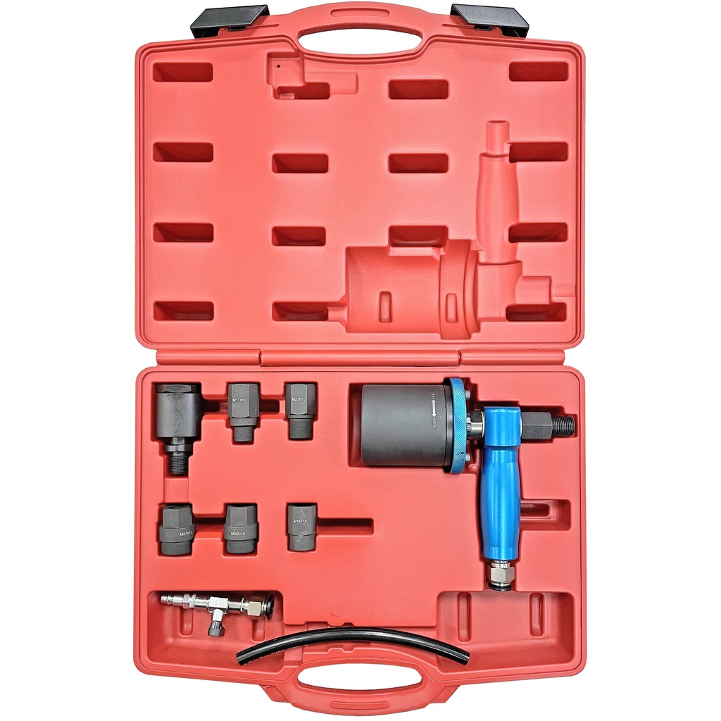 ⬡ Air vibration tool for diesel injector extractor set 7pcs (CN1093, ELLIENT TOOLS)