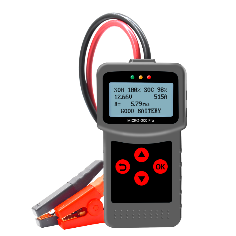 ⬡ Battery tester (MICRO200PRO)