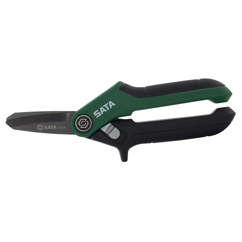 ⬡ Heavy duty scissors 180 mm with rubber grip (ST93126, SATA)