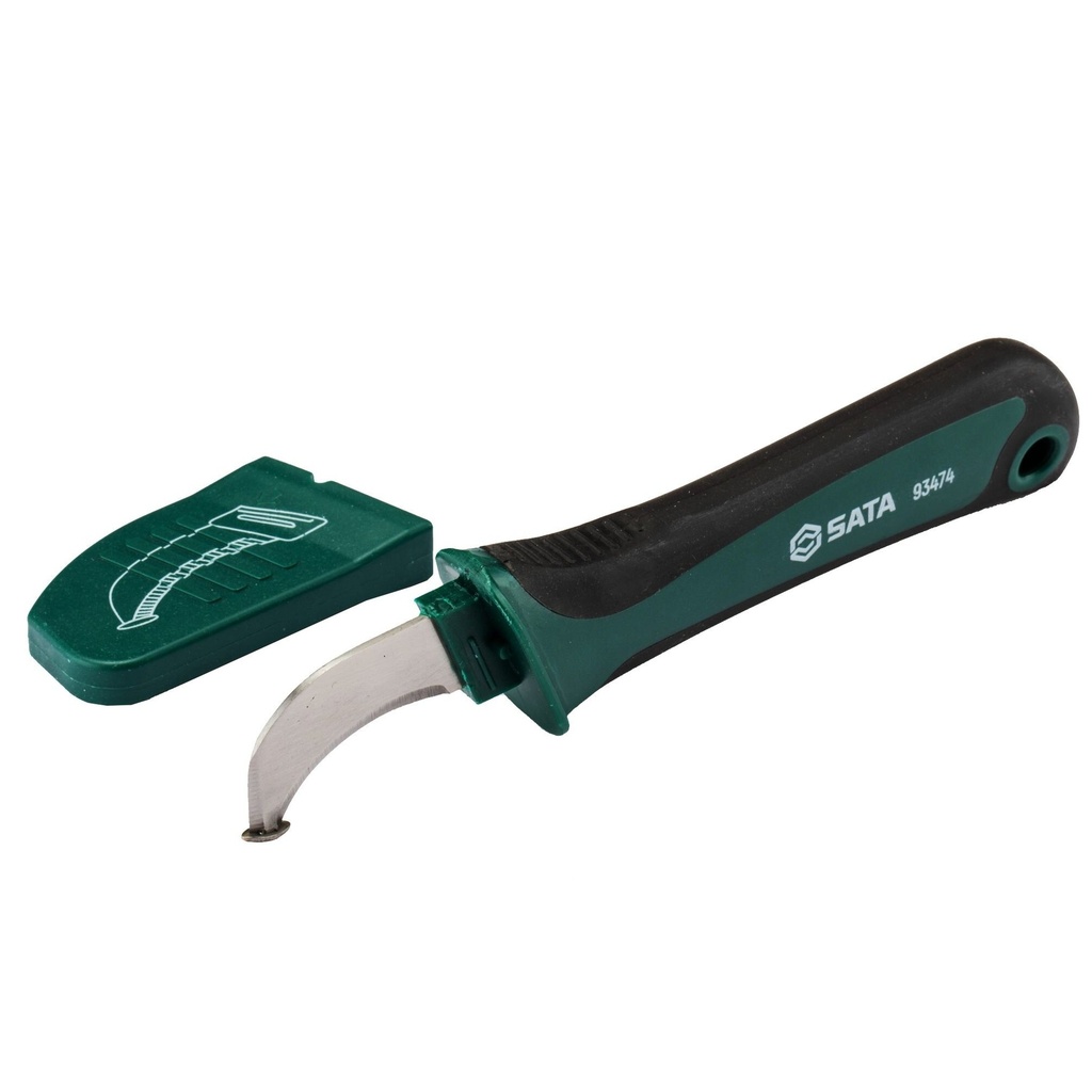 ⬡ Wire stripping knife (curved blades) (ST93474, SATA)