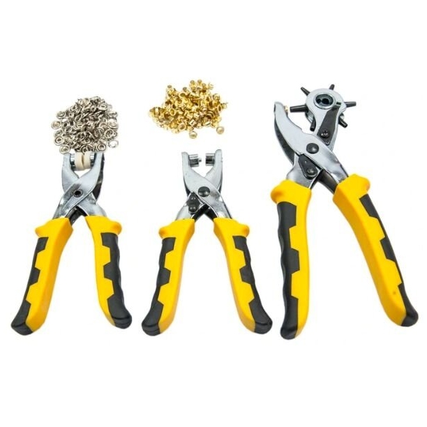 ⬡ Hole punch plier set 2-5mm, 3pcs (KD10552)