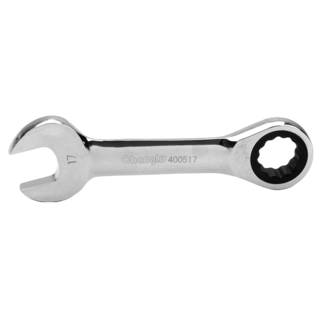 ⬡ Kombinuotas raktas su terkšle (trumpas) 13 mm (CL400513, CHANGLU TOOLS)