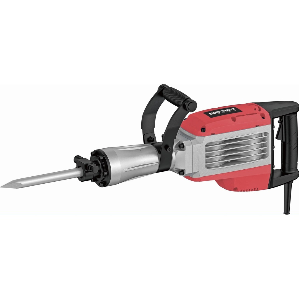 ⬡ Electric concrete demolition breaker 1700 W 50 J (RB1645T, WORCRAFT)