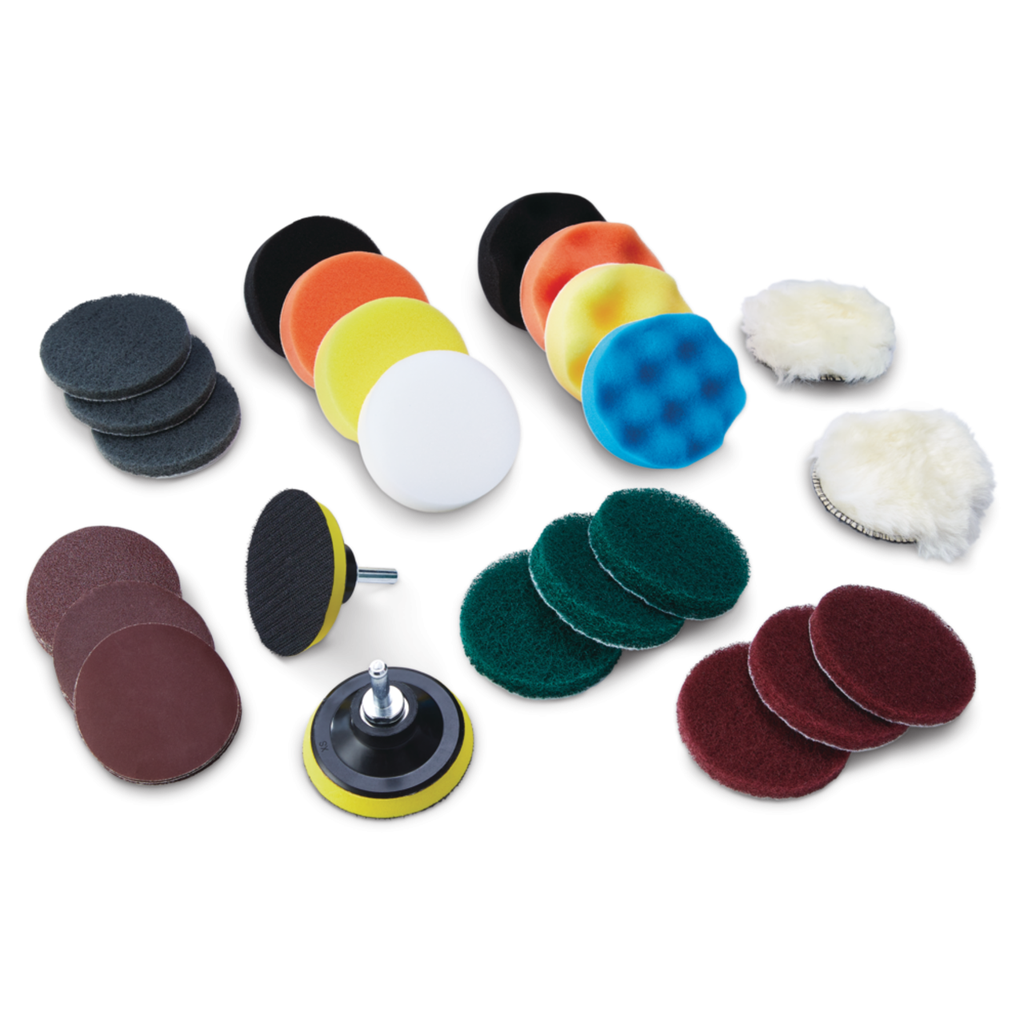 ⬡ Automobilio detailingo 75 mm rinkinys 54 vnt. (DK1002, HYMAIR)