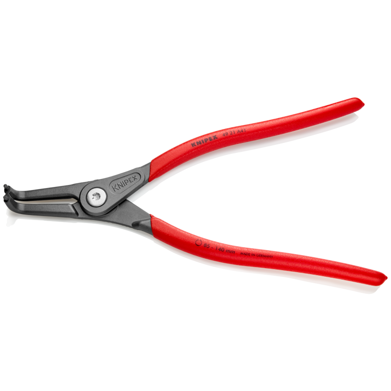 ⬡ Tikslios replės žiedams. Išorinės. Atlenktos 305 mm (Ø85-140 mm) KNIPEX (4921A41, KNIPEX)