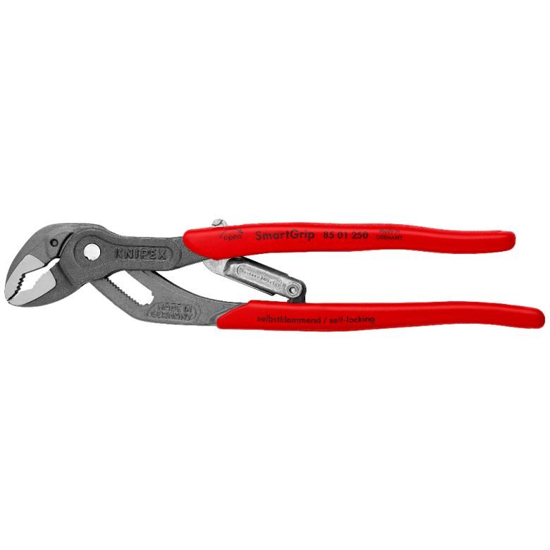 ⬡ Water pump pliers KNIPEX with SmartGrip locking 250mm (8501250, KNIPEX)