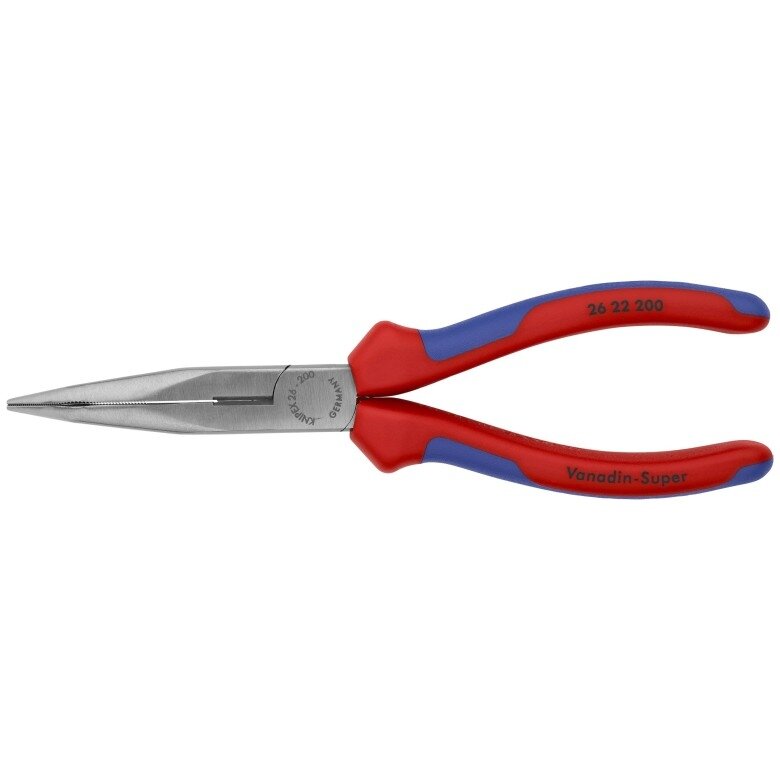 ⬡ Snipe nose combination bent pliers 200mm KNIPEX (2622200, KNIPEX)