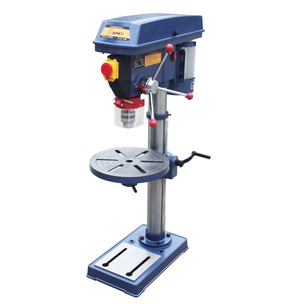 ⬡ Bench drill press H980 mm Ø16 mm 450 W (ZJQ4116, BOKY MACHINE)