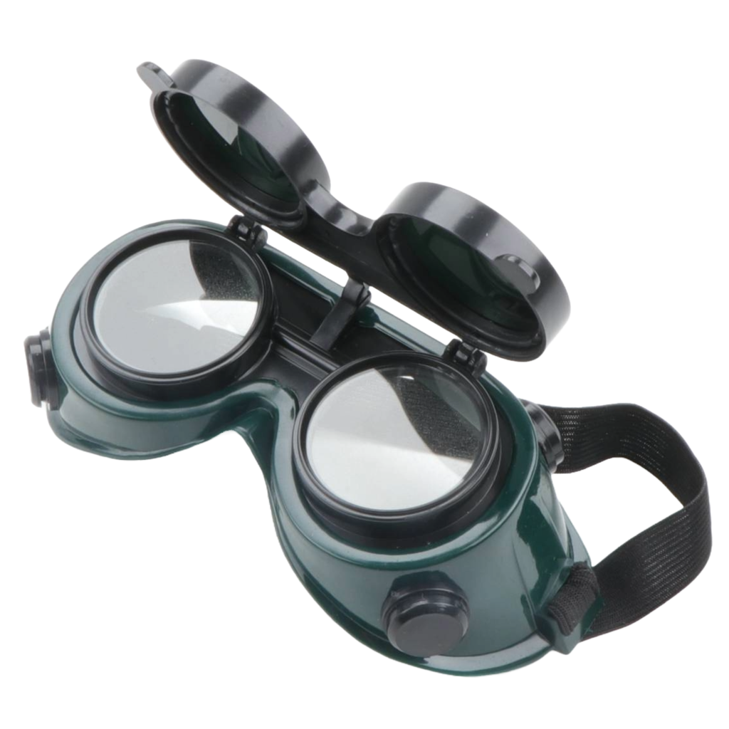 ⬡ Apsauginiai akiniai (dvigubi) suvirinimui (CL801811, CHANGLU TOOLS)