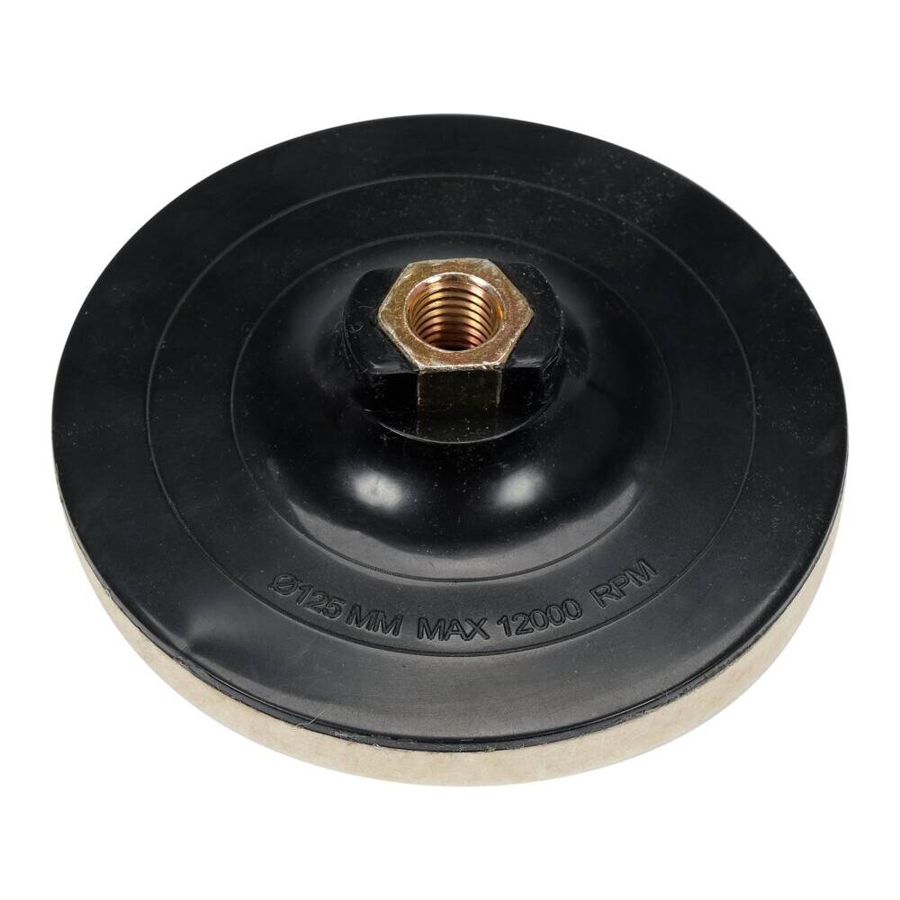 ⬡ Pad for polisher with felt 125x10mm M14 (YT47901, YATO)