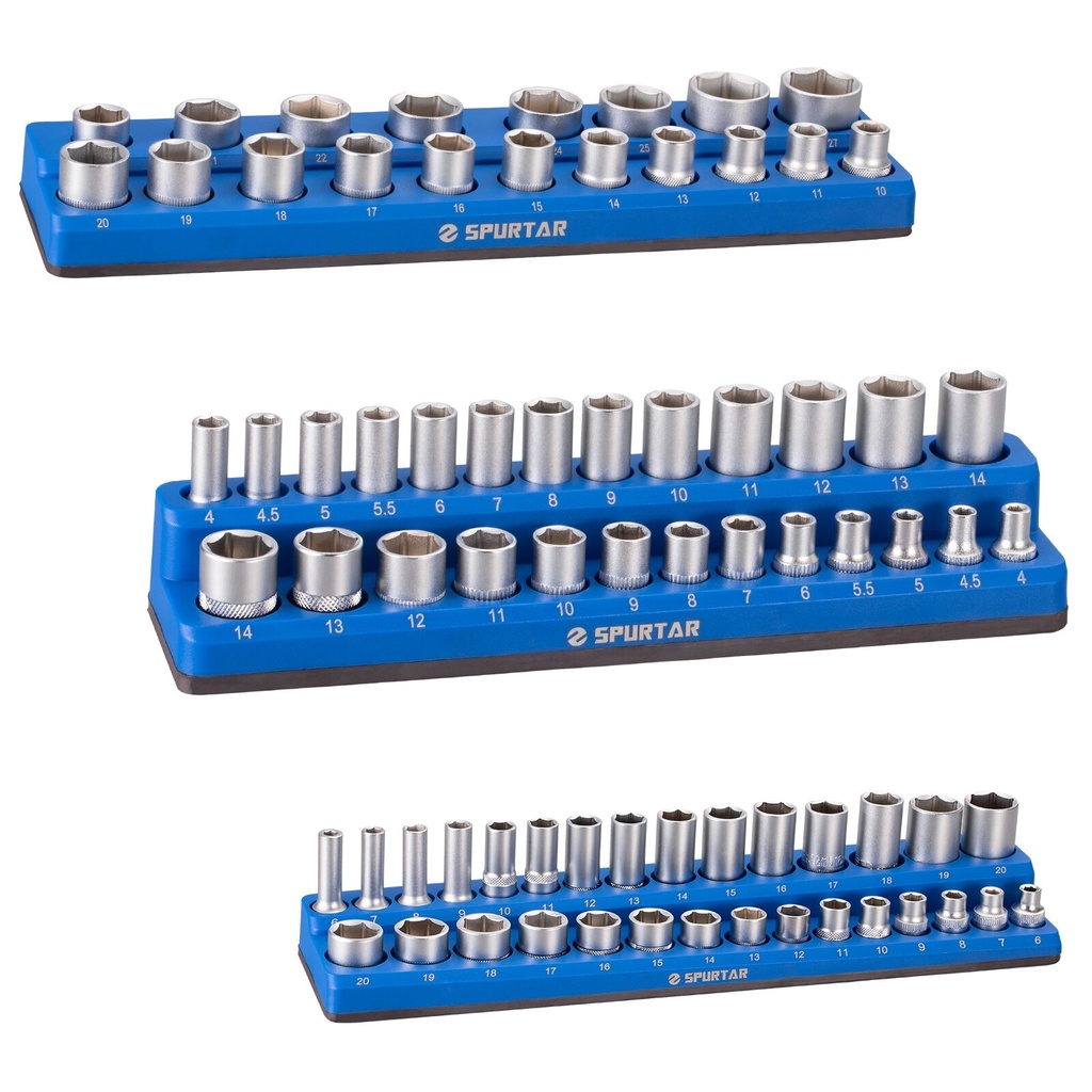 ⬡ Magnetic tray socket holder Metric set (3pcs) (KRZT3)