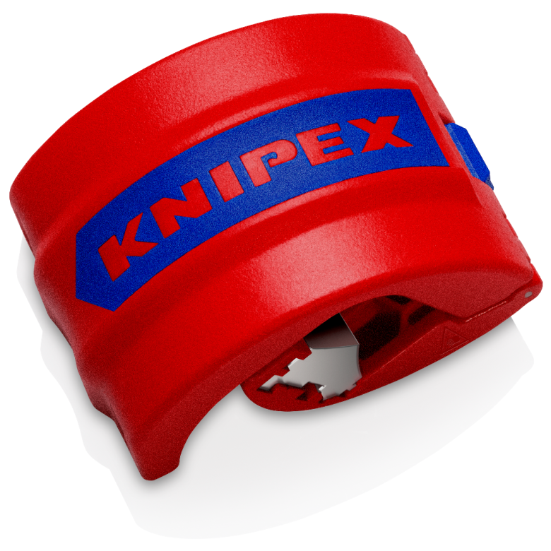 ⬡ Pjaustyklė plastikiniams vamzdžiams ir sandarinimo movoms 20-50 mm KNIPEX BiX (902210BK, KNIPEX)