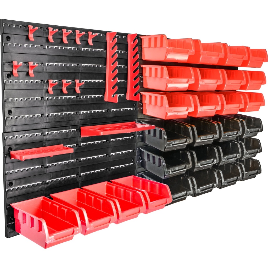 ⬡ Tool board with containers and handles set 48pcs (WT24F0130)