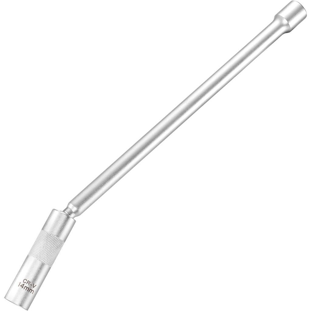 ⬡ Universali žvakių galvutė 3/8" ilga 14 mm, 12-briaunė, su magnetu (KR2019063L, KINGROY)