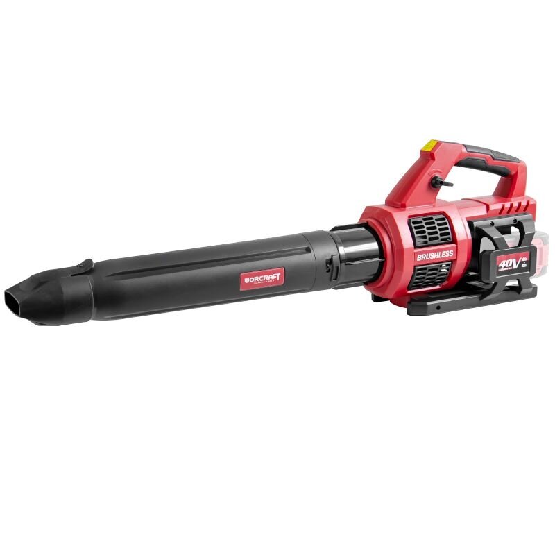 ⬡ Li-ion Cordless leaf blower WORCRAFT 40V (20V+20V) (CLBS40LiB, WORCRAFT)