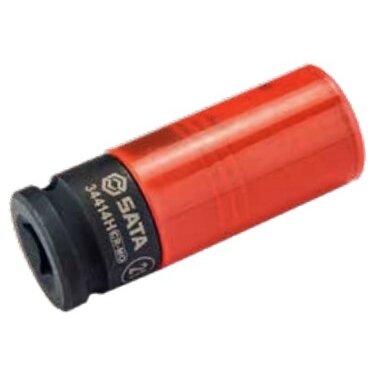 ⬡ Ilga smūginė galvutė rato veržlėms 1/2" 21 mm (ST34414H, SATA)