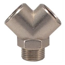 ⬡ Air Y-splitter, 1/4 in. (2714, OMG GHIOTTO)