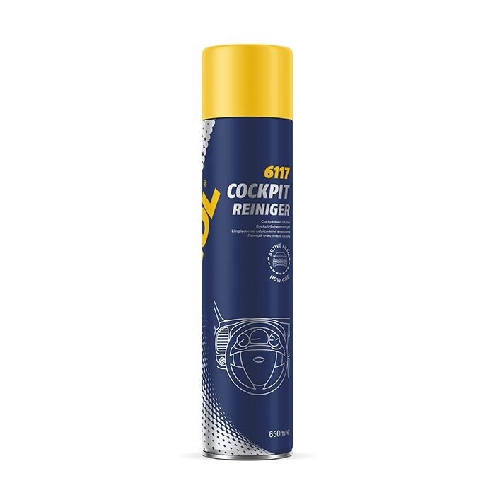 ⬡ Automobilio panelės valiklis MANNOL (NEW CAR) 650ml (6117, MANNOL)