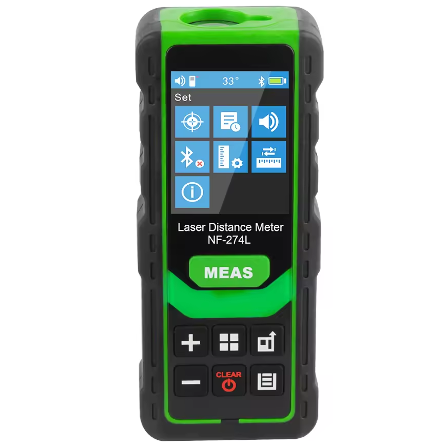 ⬡ Laser range finder distance meter with BT (green) 0-60m (NF274L60M)