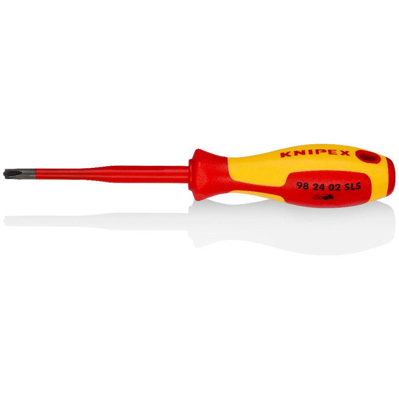 ⬡ Atsuktuvas KNIPEX VDE Slim PlusMinus PH/S1 x 212 mm (982402SLS, KNIPEX)