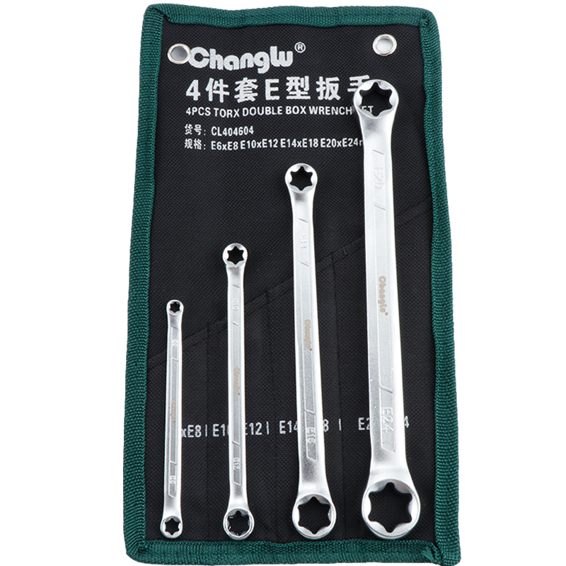 ⬡ E-TORX set 4pcs (CL404604, CHANGLU TOOLS)
