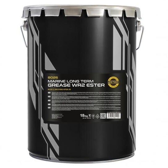 ⬡ Long term ester grease WR-2 18 kg (802618, MANNOL)