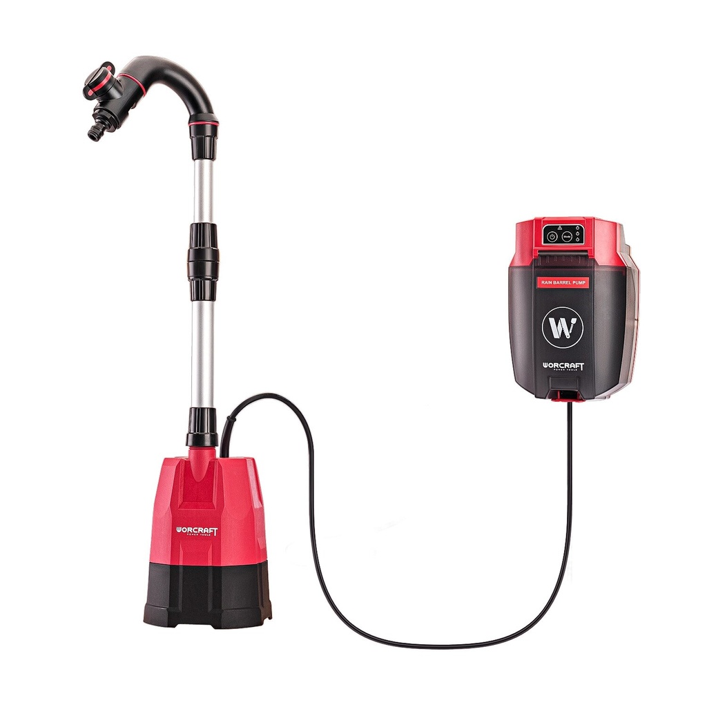 ⬡ LI-ON Cordless water pump WORCRAFT 20V (CRWPS20Li, WORCRAFT)