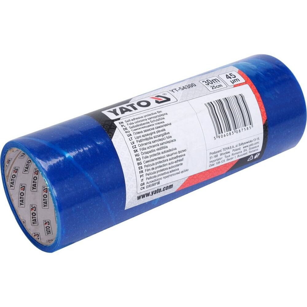 ⬡ Self-adhesive protective film 250mm x 30m (YT54300, YATO)