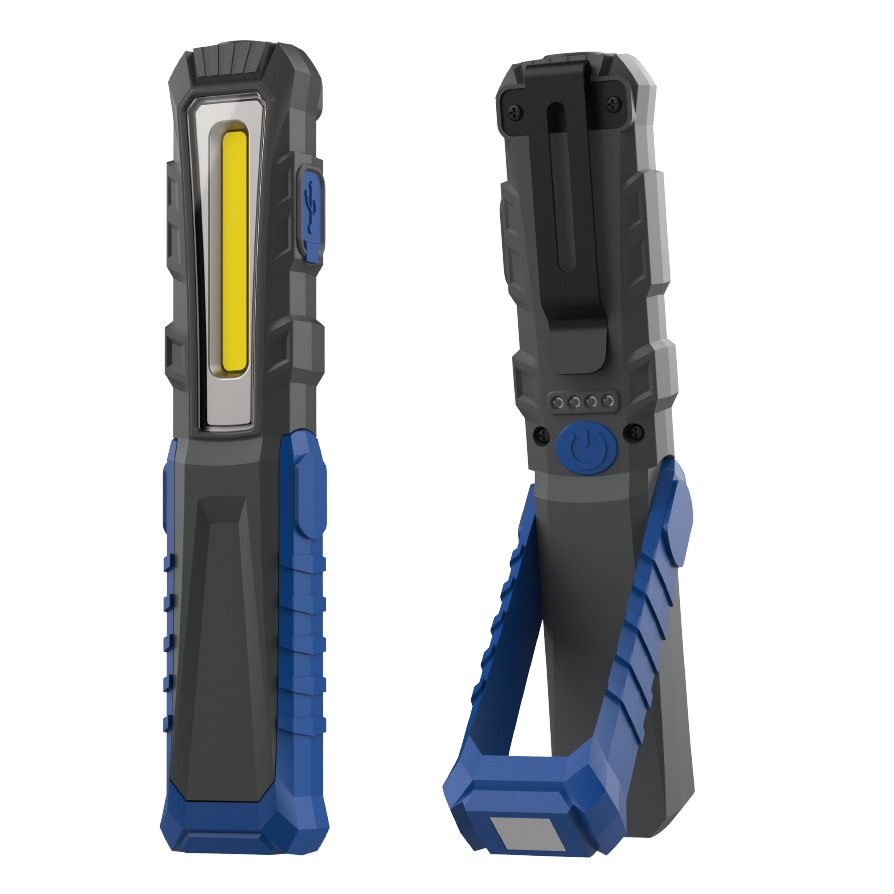 ⬡ Prožektorius darbui COB+SMD (įkraunamas) (ZF6851, NINGBO BRIGHT)