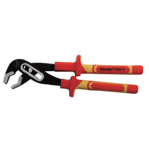 ⬡ Water pump pliers VDE, box joint type, 250 mm (CL609519, CHANGLU TOOLS)