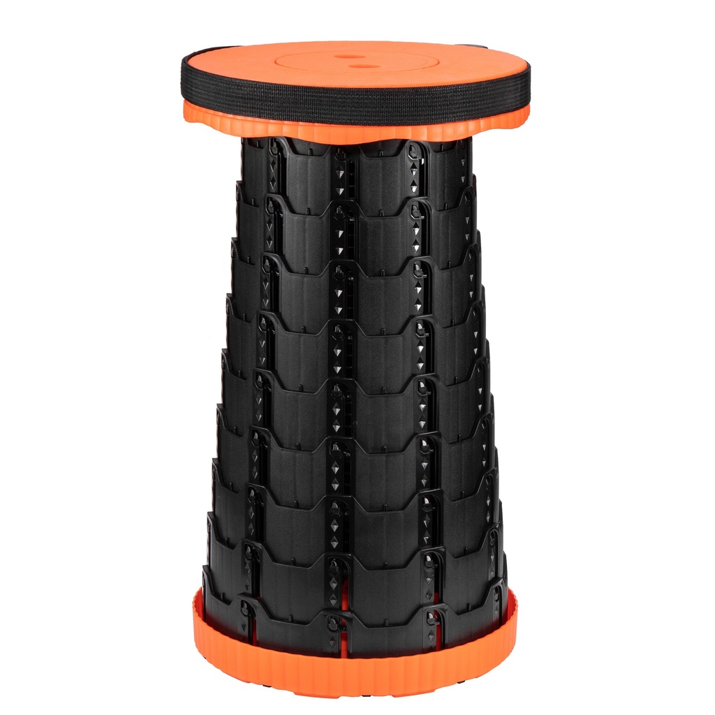 ⬡ Foldable camping stool (plastic) 200kg (KRKFS20045)
