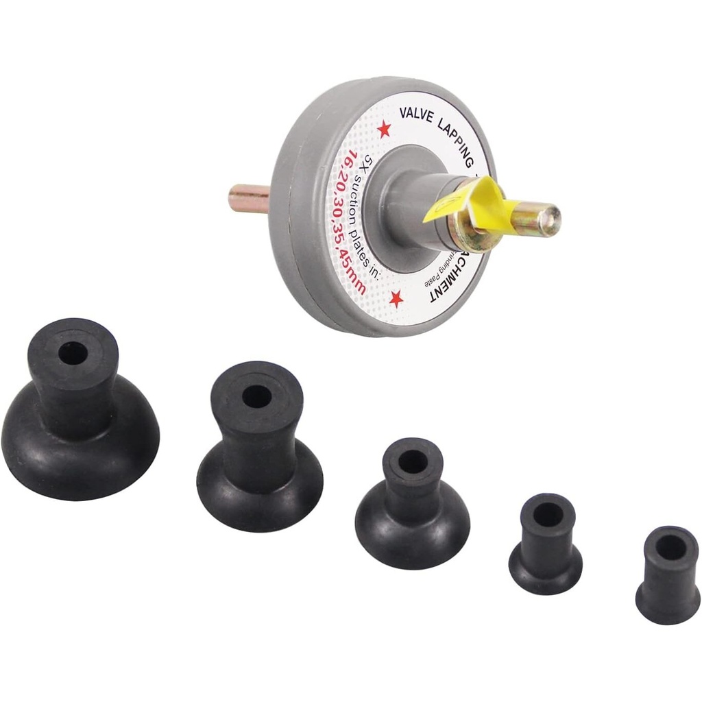 ⬡ Valve lapper tool set for drill 6pcs (KRKV68)