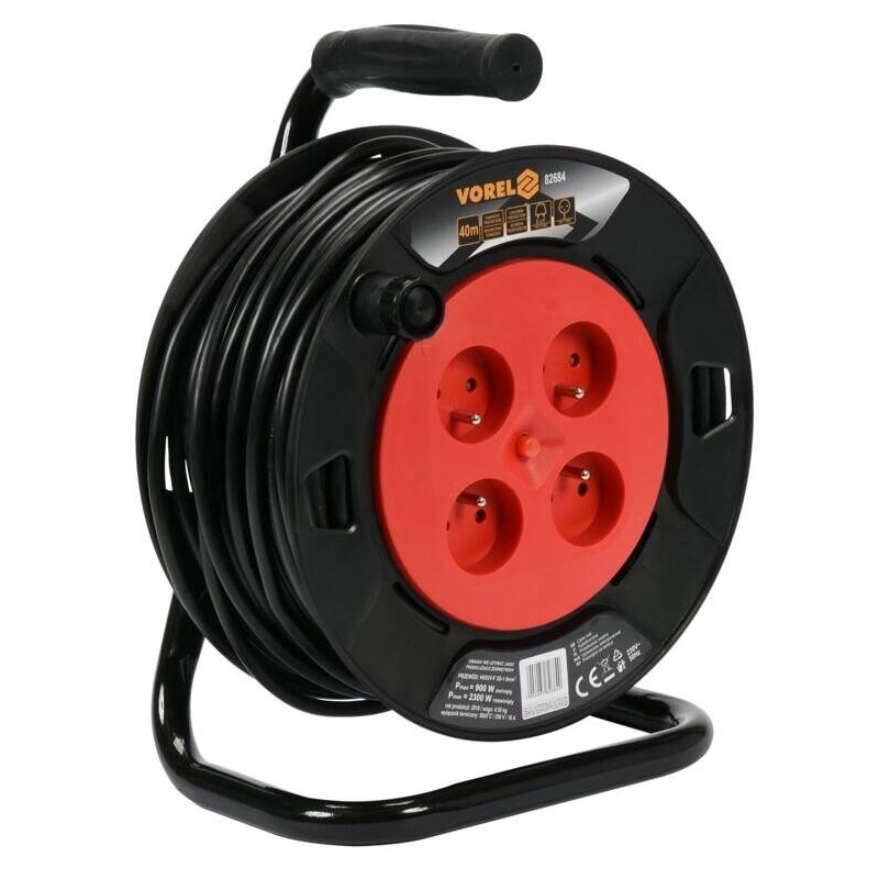 ⬡ Cable reel 25m 3Gx1.0mm 230V (82682)