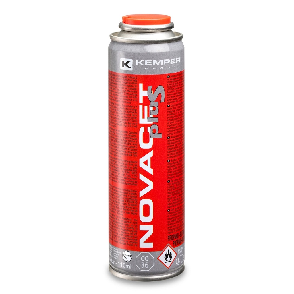 ⬡ Propane/butane/propylene gas NOVACET ANTIFLARE 60 g (102G580SMI, KEMPER)